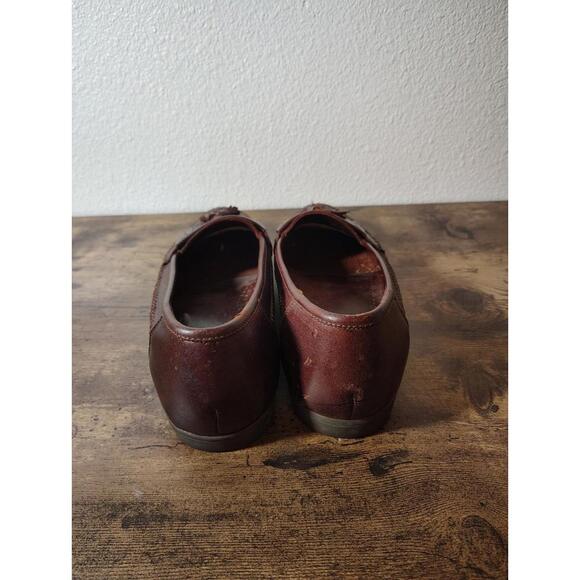 Vintage Levi's Men's Loafers New Castle Brown Leather Sz 10 - Picture 4 of 9